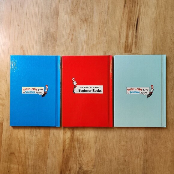 Lot of 3 Hardback Books Berenstain Bears Beginner Books Wheels, Christmas, Moon - Picture 2 of 7